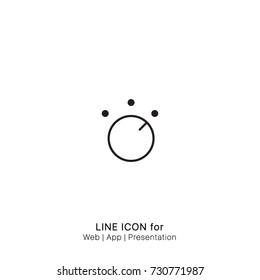 Icon volume control graphic design single icon vector