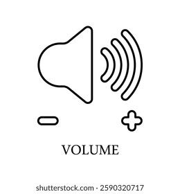 Icon a volume, isolated against a clean background.