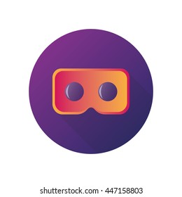 Icon. VR. Virtual Reality. Vector. EPS10