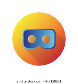 Icon. VR. Virtual Reality. Vector. EPS10
