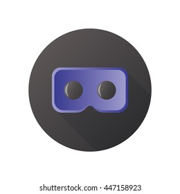 Icon. VR. Virtual Reality. Vector. EPS10