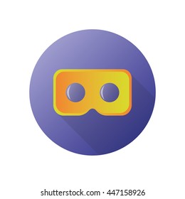 Icon. VR. Virtual Reality. Vector. EPS10