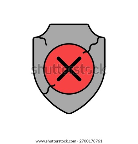 Icon a Vulnerability, isolated against a clean background.