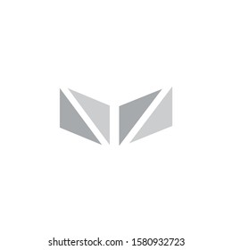 icon W logo design template elements