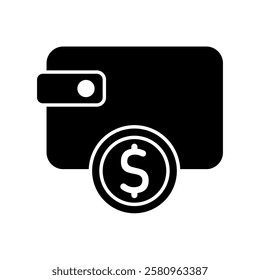 Icon a WALLET, isolated against a clean background.