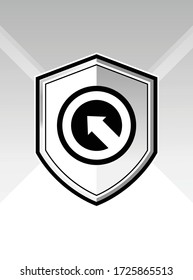 Befehl "Andauerabzeichen" - druckbares Symbol - Markierung für die Spielmarke