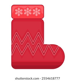 Icon of warm socks in winter