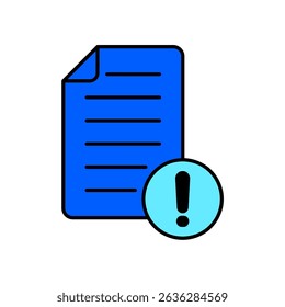 Icon a warning, isolated against a clean background.