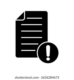 Icon a warning, isolated against a clean background.