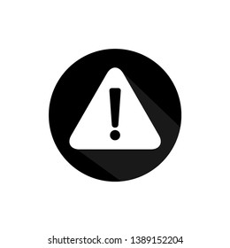 icon warning signs, exclamation marks and triangles