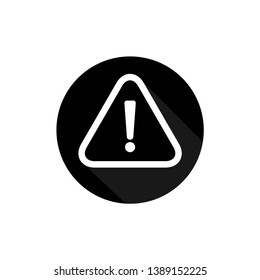 icon warning signs, exclamation marks and triangles