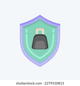 Icon Warranty. related to Black Friday symbol. shopping. simple illustration