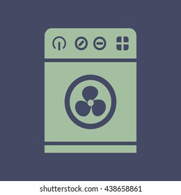 Icon of Washing Machine. Eps-10.