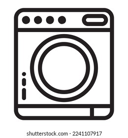 icon Washing Machine Home and furniture Illustration