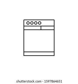 icon washing machine  to web service and mobile applications