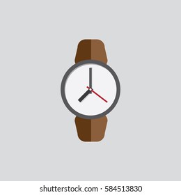 Icon watch. style flat design