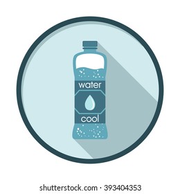 Icon of water in the style Flat