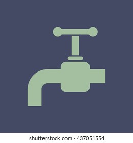 Icon of Water Tap. Eps-10.