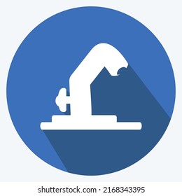 Icono Agua Tap. adecuado para el símbolo Home. estilo de sombra larga. diseño simple editable. vector de plantilla de diseño. ilustración de símbolo simple