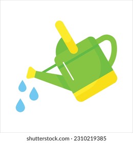 An icon of watering can in editable style is up for premium use, gardening equipment