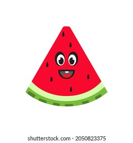 icon watermelon cartoon vector
sweet design for children 