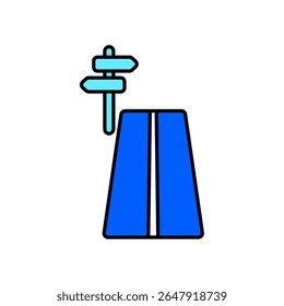 Icon a way, isolated against a clean background.