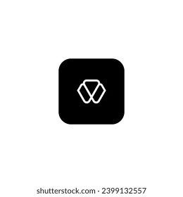 icono wb moderno, simple, abstracto