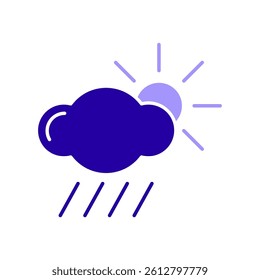 Icon a weather, isolated against a clean background.