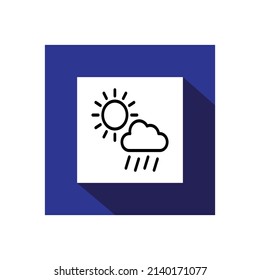 icon, Weather icon vector illustration.
