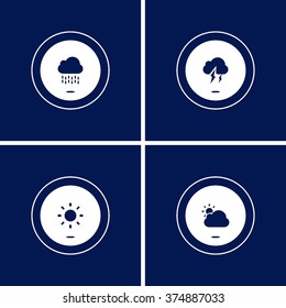 icon weather for Web and Mobile
