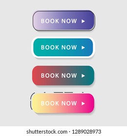 Icon web banner vector template