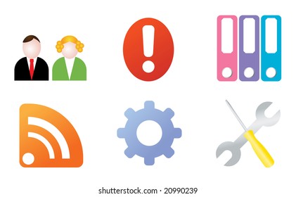 Icon for web and business