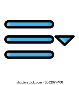 icono web elegante y simple, bueno para aplicaciones móviles y diseño web