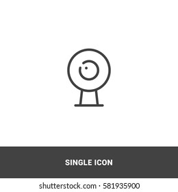 Icon webcam Single Icon Graphic Design