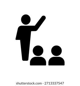 Icon a webinar, isolated against a clean background.