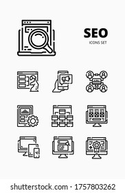 icon for webpage, application, card, SEO printing, social media, posts etc.