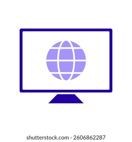 Icon a website, isolated against a clean background.