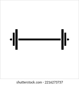 icon weightlifting, exercise on white background