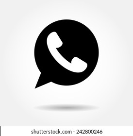 Whatsapp Logo Black And White Png