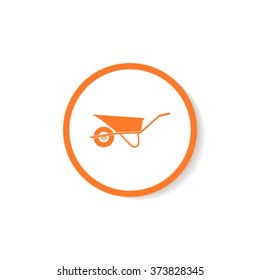 Icon wheelbarrow.