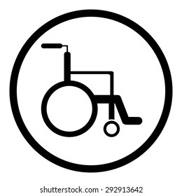 Icon of wheelchair