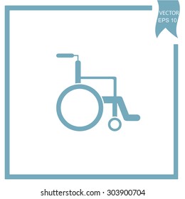 Icon of wheelchair