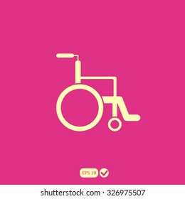 Icon of wheelchair