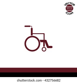 Icon of wheelchair