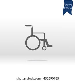 Icon of wheelchair