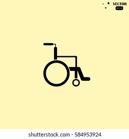 Icon of wheelchair