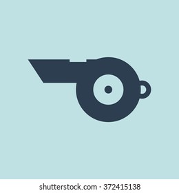 Icon Of Whistle. EPS 10