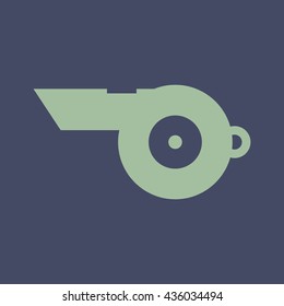 Icon of Whistle. Eps-10.