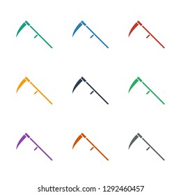  icon white background. Editable filled and outline  icon from gardening. Trendy  icon for web and mobile.
