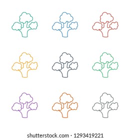  icon white background. Editable line  icon from health. Trendy  icon for web and mobile.